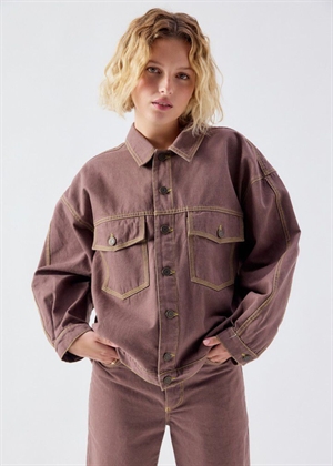 Grezbay jakke Mocha American Vintage 